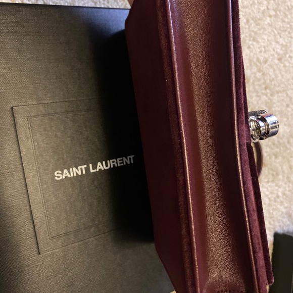 ysl chain wallet monogram shoulder bag - Picture 3 of 5